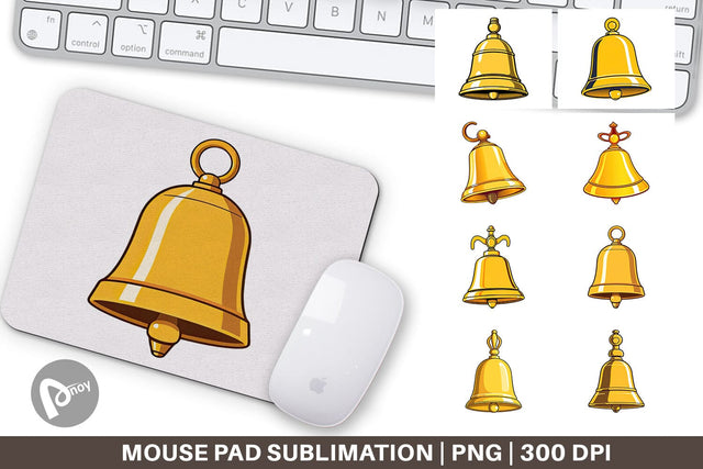 Mouse Pad School Bell Sublimation artnoy 