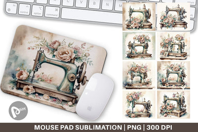 Mouse Pad Sewing Machine Sublimation artnoy 