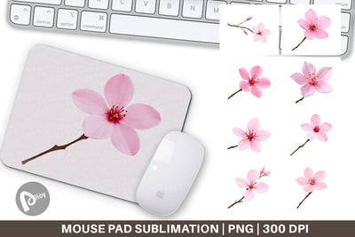 Mouse Pad Spring Blossom Sublimation artnoy 