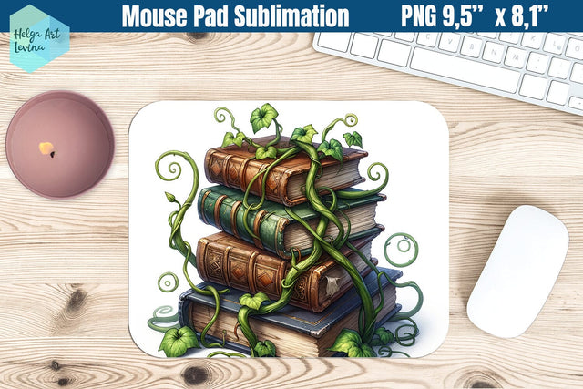 Mouse Pad Sublimation | library Sublimation Helga Art 