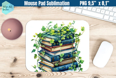 Mouse Pad Sublimation | library Sublimation Helga Art 