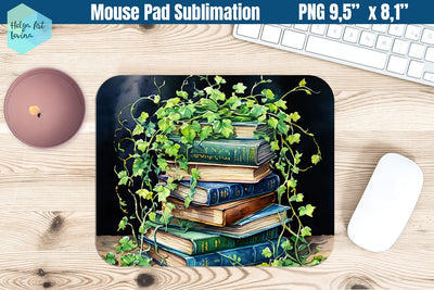 Mouse Pad Sublimation | library Sublimation Helga Art 