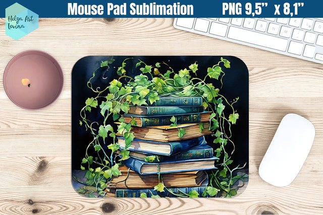 Mouse Pad Sublimation | library Sublimation Helga Art 