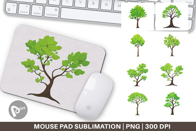 Mouse Pad Tree Sublimation artnoy 