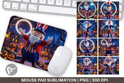 Mouse Pad Uncle Sam Sublimation artnoy 