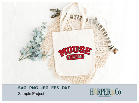 Mouse Season Laser SVG EPS Cut File SVG HarperNCo 