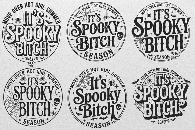Move Over Hot Girl Summer It's Spooky Bitch Season SVG, Funny Halloween Shirt SVG, Spooky Season Svg SVG DesignDestine 