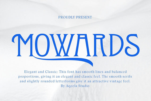 Mowards Font azkiyaazka026 