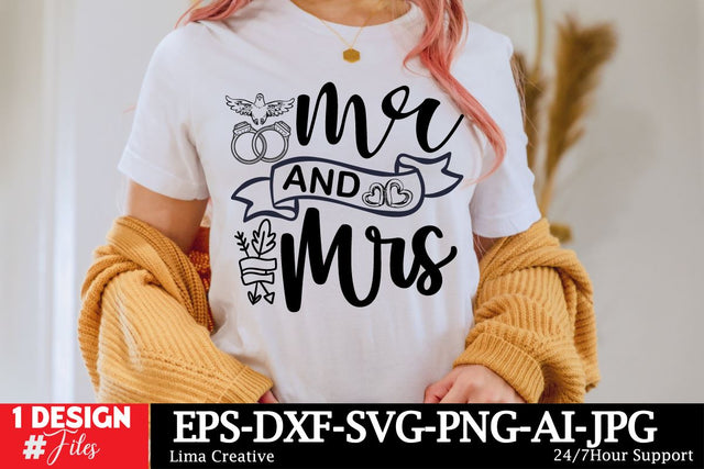 Mr And Mrs SVG Cut File SVG Insomnia Std 