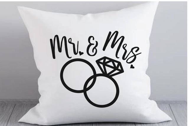 Mr and Mrs SVG PNG DXF EPS Cut File - Cricut & Silhouette Design SVG So Fontsy VIP Design Shop 