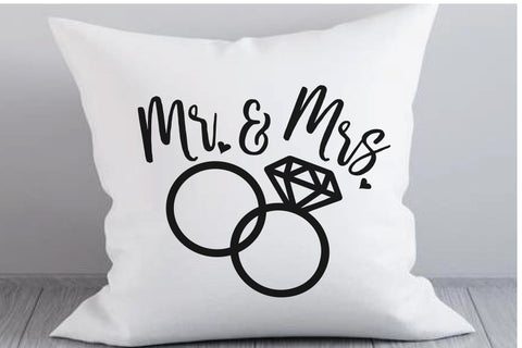 Mr and Mrs SVG PNG DXF EPS Cut File - Cricut & Silhouette Design SVG So Fontsy VIP Design Shop 