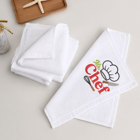 Mr Chef Machine Embroidery Design – Chef Hat Knife Whisk Embroidery File, Cooking Kitchen Design Embroidery/Applique DESIGNS PatternFeed8 