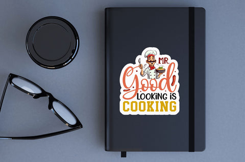 Mr good looking is Sticker Design Sublimation Regulrcrative 