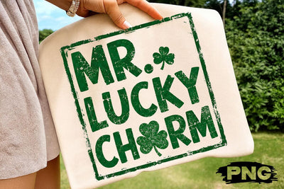 Mr Lucky Charm St Patricks Day PNG Clipart SVG DesignDestine 