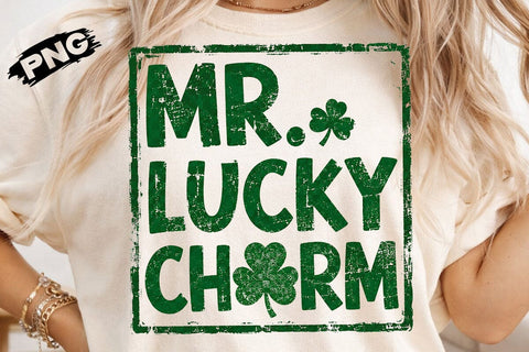 Mr Lucky Charm St Patricks Day PNG Clipart SVG DesignDestine 