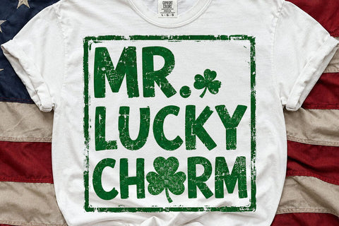 Mr Lucky Charm St Patricks Day PNG Clipart SVG DesignDestine 