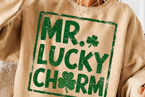 Mr Lucky Charm St Patricks Day PNG Clipart SVG DesignDestine 