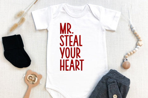 Mr. Steal Your Heart Valentine's Day SVG Sublimation Pickled Thistle Creative 