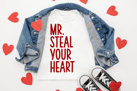 Mr. Steal Your Heart Valentine's Day SVG Sublimation Pickled Thistle Creative 
