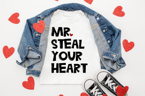 Mr. Steal Your Heart Valentine's Day SVG Sublimation Pickled Thistle Creative 