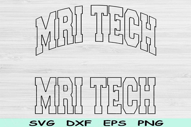 Mri Tech Svg Dxf Png Eps Cut File, Radiology Tech Svg, Radiology Svg Files For Cricut, Technologist Svg Sublimation Digital Download Designs SVG TiffsCraftyCreations 