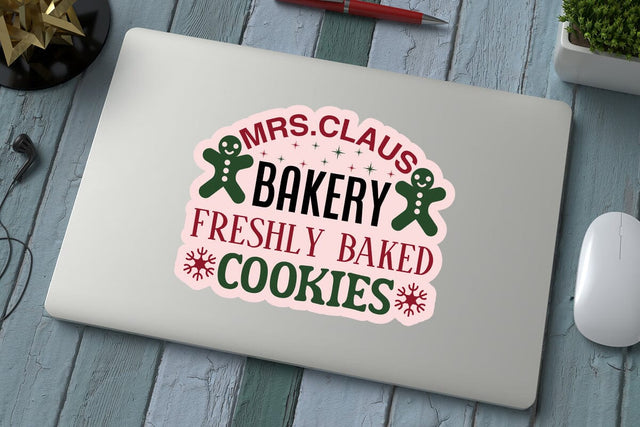 mrs claus bakery freshly baked cookies SVG Angelina750 