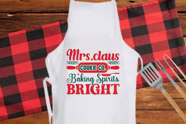 mrs claus cookie co baking spirits bright SVG Angelina750 