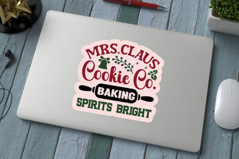 mrs claus cookie co baking spirits bright SVG Angelina750 