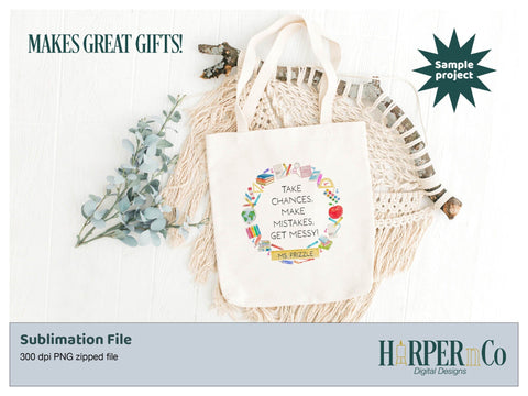 Ms Frizzle SVG PNG Cut EPS File SVG HarperNCo 