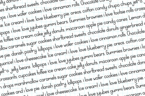 MTF Elementary Type Font Miss Tiina 