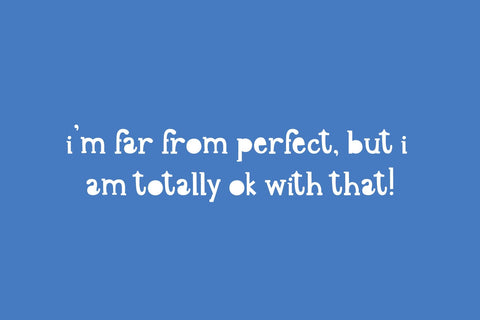 MTF Far From Perfect Font Miss Tiina 