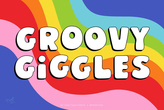 MTF Groovy Giggles Font Miss Tiina 