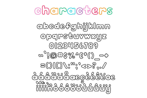 MTF Gummy Candies - Font Duo Font Miss Tiina 