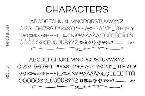 MTF Hello My Name Is Font Miss Tiina 