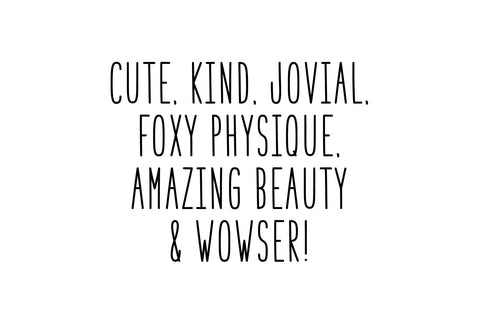 MTF Hello Sunshine Font Miss Tiina 