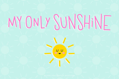 MTF My Only Sunshine Font Miss Tiina 