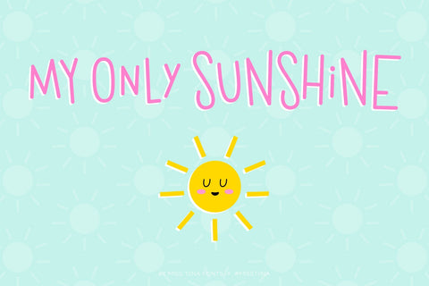 MTF My Only Sunshine Font Miss Tiina 