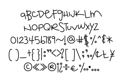 MTF No Regrets Font Miss Tiina 