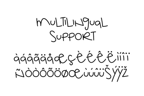 MTF No Regrets Font Miss Tiina 