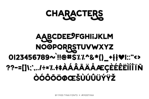 MTF Pride Font Miss Tiina 