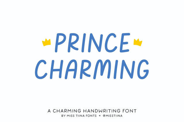 MTF Prince Charming Font Miss Tiina 