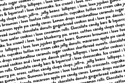 MTF Rainbow SVG Color + Black Font Miss Tiina 