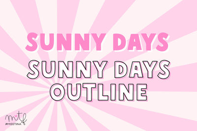 MTF Sunny Days - Font Duo Font Miss Tiina 