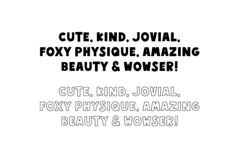 MTF Sunny Days - Font Duo Font Miss Tiina 