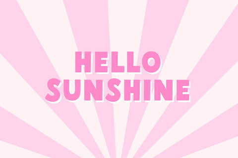 MTF Sunny Days - Font Duo Font Miss Tiina 