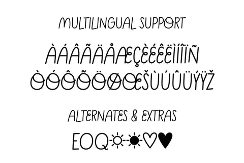 MTF Sunshine & Love Font Miss Tiina 