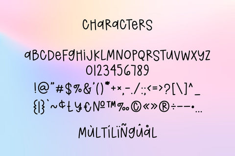 MTF You Are My Summer Font Miss Tiina 