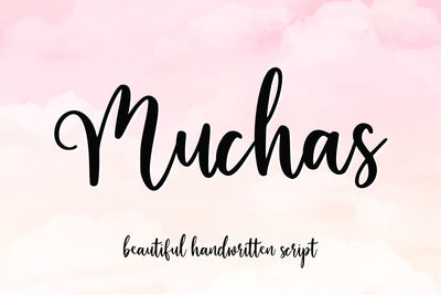 Muchas Font Abo Daniel Studio 