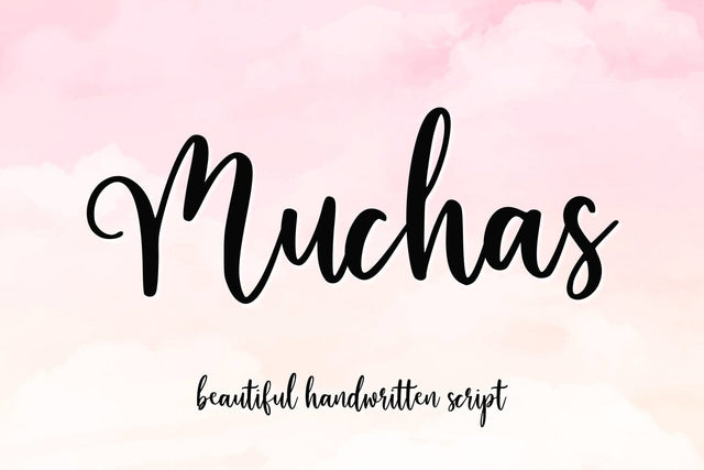 Muchas Font Abo Daniel Studio 