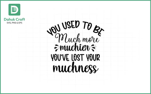 Muchness Quote SVG – Wonderland Style Muchness Quote SVG PNG & EPS V11 SVG dahukdesign 
